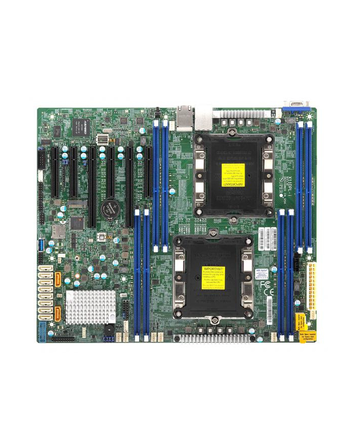 Płyta główna Supermicro X11DPL-I MBD-X11DPL-I-O (LGA 3647; 8x DDR4 RDIMM; ATX) główny