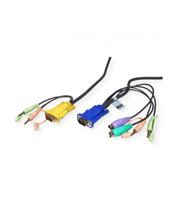 ATEN 2L-5305P Kabel HD15 - SVGA + myszPS + klawPS +  Audio 5.0m