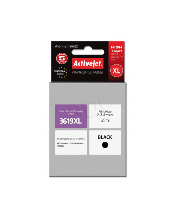 Tusz Activejet AB-3619BNX (zamiennik Brother LC3619Bk; Supreme; 65 ml; czarny)