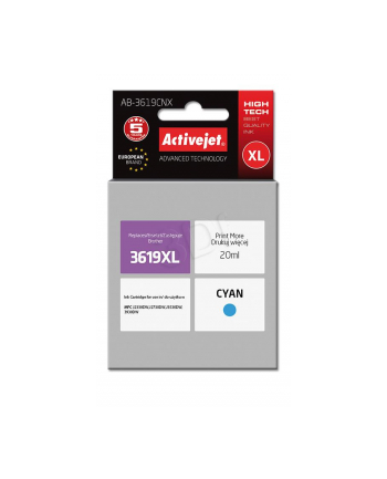Tusz Activejet AB-3619CNX (zamiennik Brother LC3619C; Supreme; 20 ml; niebieski)