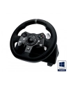 Kierownica Logitech G920 Driving Force 941-000123 ( PC Xbox One ; D-Pad podstawa z pedałami Force Feedback łopatki do zmiany biegów ) - nr 28