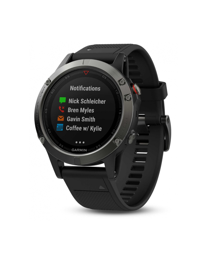 Smartwatch Garmin Fenix 5 Sapphire 010-01688-11 (kolor czarny) główny