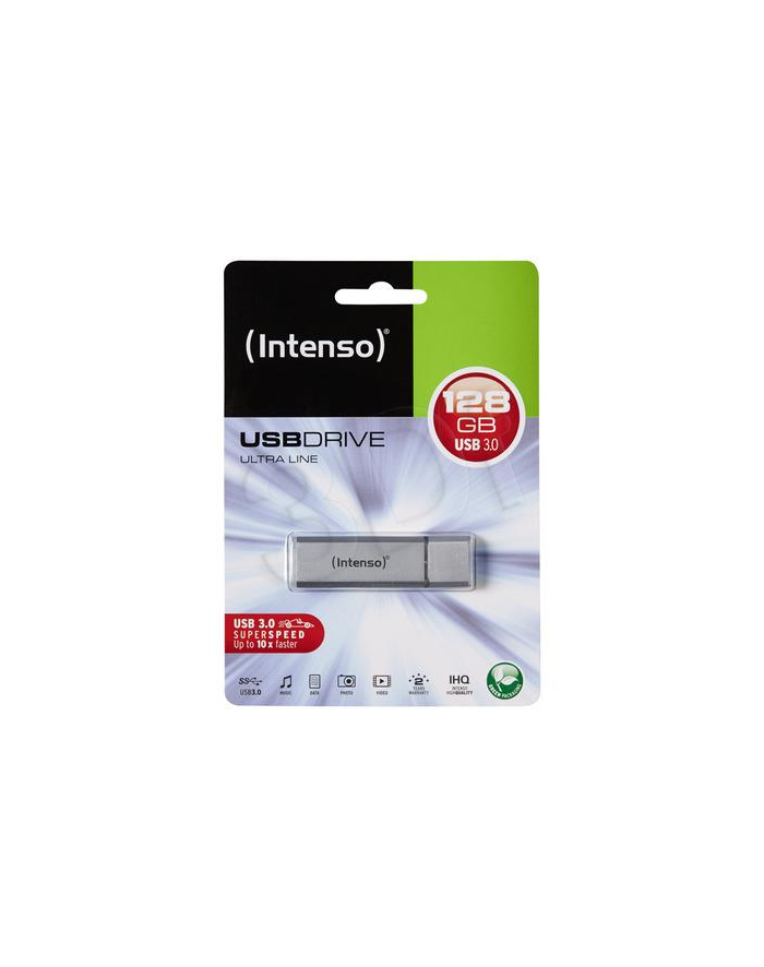 Pendrive INTENSO Ultra Line 3531491 (128GB; USB 3.0; srebrny) główny