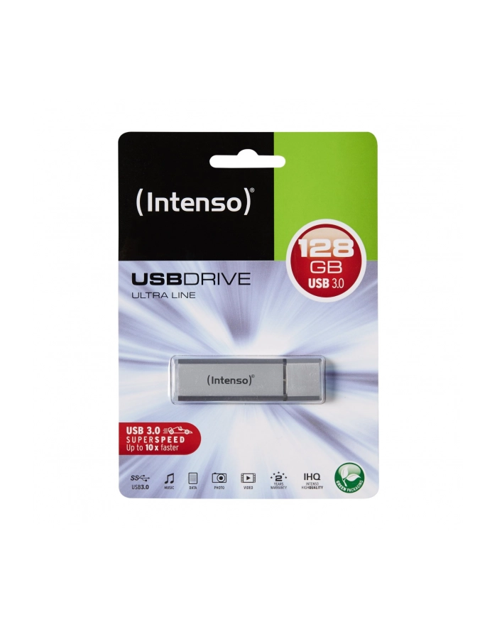 Pendrive INTENSO Ultra Line 3531491 (128GB; USB 3.0; srebrny) główny