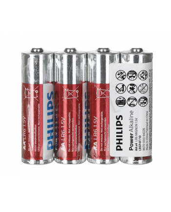 Philips baterie AA 4 szt Power Alkaline (LR6P4F/10)