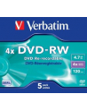 DVD-RW Verbatim 43285 (4 7GB; 4x; 5szt.; Jewel Case) - nr 4