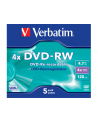 DVD-RW Verbatim 43285 (4 7GB; 4x; 5szt.; Jewel Case) - nr 6