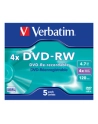DVD-RW Verbatim 43285 (4 7GB; 4x; 5szt.; Jewel Case) - nr 6