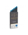 Parker-Naboje z atramentem QUINK-niebieski zmyw.5sz - nr 1
