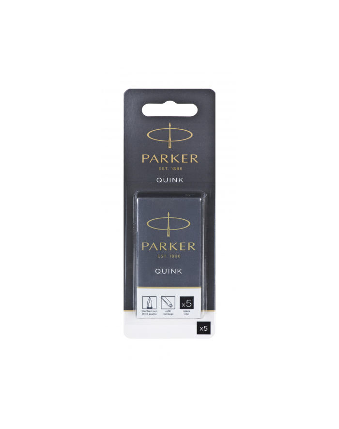 Parker-Naboje z atramentem QUINK-czarny 5 szt główny