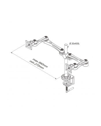 Uchwyt NEWSTAR FPMA-D930D