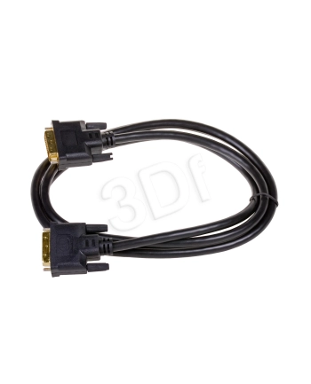 Kabel Akyga AK-AV-06 (DVI-D M - DVI-D M; 1 8m; kolor czarny)