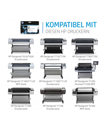hewlett-packard Tusz HP C9373A (oryginał HP72 HP 72; 130 ml; żółty)