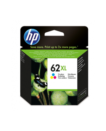 hewlett-packard Tusz HP C2P07AE (oryginał HP62XL HP 62XL; 11.5 ml; kolor)