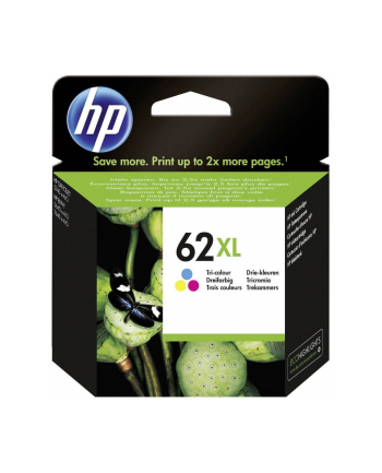 hewlett-packard Tusz HP C2P07AE (oryginał HP62XL HP 62XL; 11.5 ml; kolor)