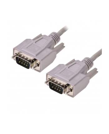 Kabel Akyga AK-CO-03 (RS-232 M - RS-232 M; 2m; kolor biały)