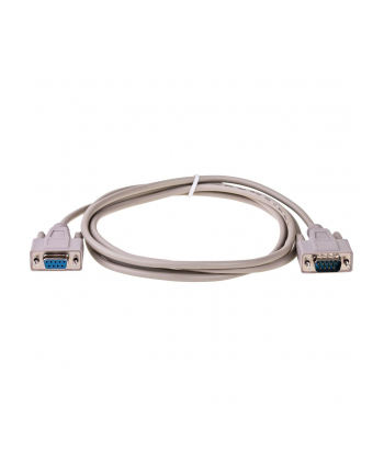 Kabel Akyga AK-CO-01 (RS-232 M - RS-232 F; 2m; kolor biały)