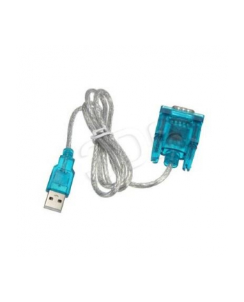 Kabel Akyga AK-CO-02 (RS-232 M - USB 2.0 M; 1m; kolor srebrny)