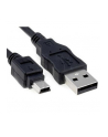 Kabel Akyga AK-USB-03 (USB M - Mini USB (5-pin) M; 1 8m; kolor czarny) - nr 1