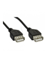 Kabel Akyga AK-USB-06 (USB F - USB 2.0 F; 1 8m; kolor czarny) - nr 2