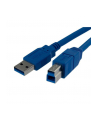 Kabel Akyga AK-USB-09 (USB 3.0 M - USB 3.0 Typu B M; 1 8m; kolor niebieski) - nr 3