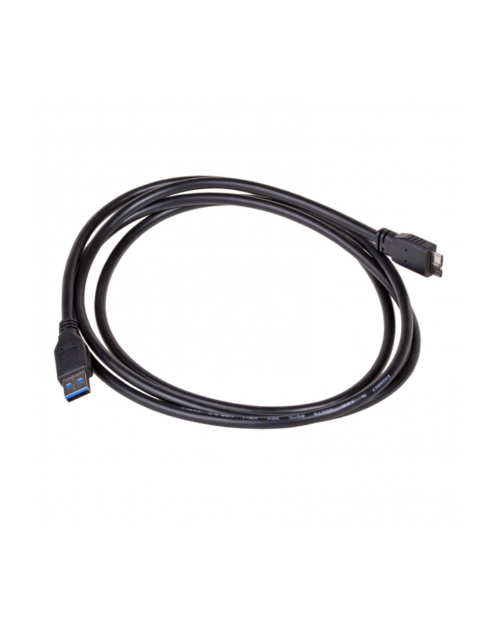 Kabel Akyga AK-USB-13 (USB 3.0 M - Micro USB typu B  USB 3.0 Typu B M; 1 8m; kolor czarny) główny