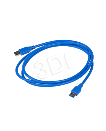 Kabel Akyga AK-USB-14 (USB 3.0 M - USB 3.0 M; 1 8m; kolor niebieski)