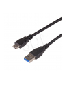 Kabel Akyga AK-USB-15 (USB 3.0 M - USB 3.0 Typu C M; 1m; kolor czarny) - nr 2