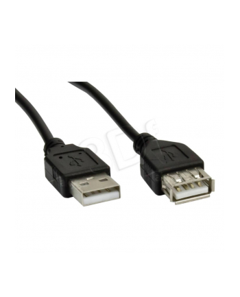 Przedłużacz Akyga AK-USB-19 (USB 2.0 M - USB 2.0 F; 3m; kolor czarny)