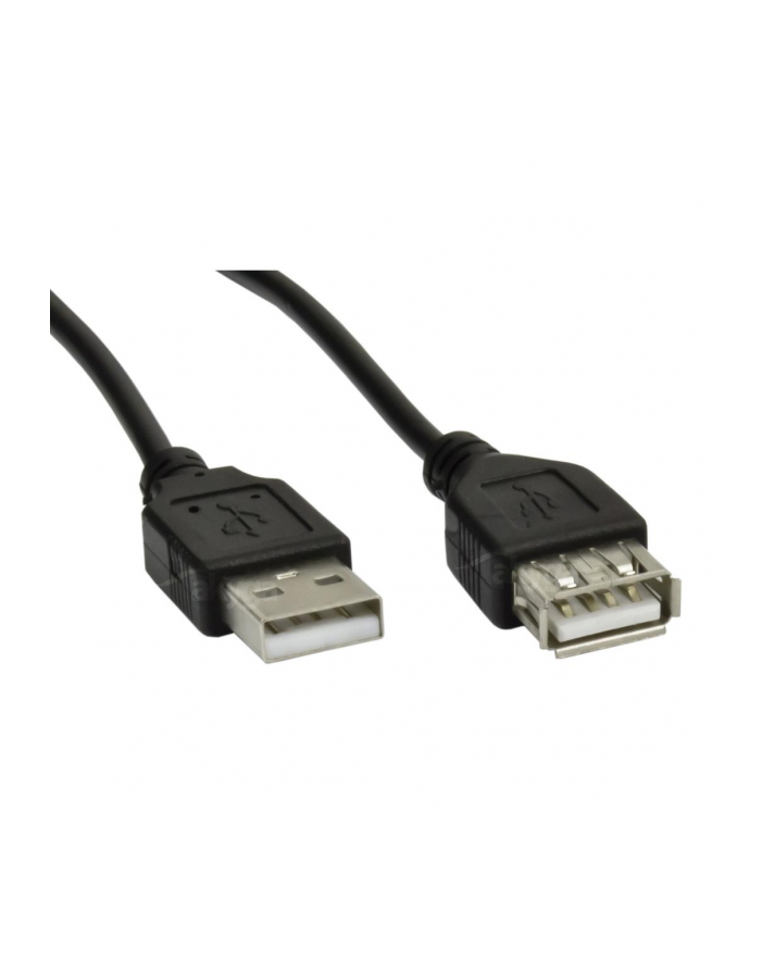 Przedłużacz Akyga AK-USB-19 (USB 2.0 M - USB 2.0 F; 3m; kolor czarny) główny