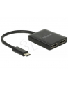 DELOCK SPLITTER VIDEO USB TYPE-C -> 2X HDMI 4K - nr 2