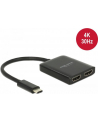 DELOCK SPLITTER VIDEO USB TYPE-C -> 2X HDMI 4K - nr 9