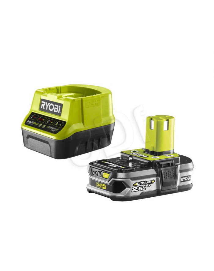 Zestaw startowy ładowarka + akumulator RYOBI RC18120-125 ONE+ RC18120-125 (2500 mAh; Li-Ion; Ryobi 18V One+) główny