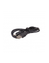 Kabel Akyga AK-DC-02 (USB M - 2.5 x 0.7 mm M; 0 8m; kolor czarny) - nr 1