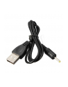 Kabel Akyga AK-DC-02 (USB M - 2.5 x 0.7 mm M; 0 8m; kolor czarny) - nr 2