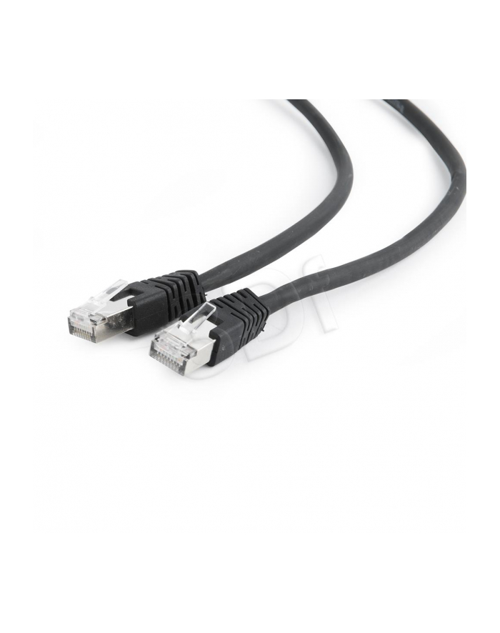 Kabel S/FTP GEMBIRD PP6A-LSZHCU-BK-3M (RJ45 - RJ45; 3m; S/FTP; kat. 6a; kolor czarny) główny
