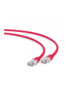 Kabel S/FTP GEMBIRD PP6A-LSZHCU-R-2M (RJ45 - RJ45; 2m; S/FTP; kat. 6a; kolor czerwony) - nr 2