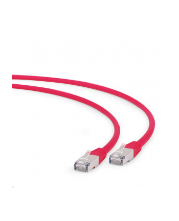 Kabel S/FTP GEMBIRD PP6A-LSZHCU-R-2M (RJ45 - RJ45; 2m; S/FTP; kat. 6a; kolor czerwony)