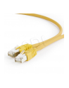 Kabel S/FTP GEMBIRD PP6A-LSZHCU-Y-0.25M (RJ45 - RJ45; 0 25m; S/FTP; kat. 6a; kolor żółty) - nr 1