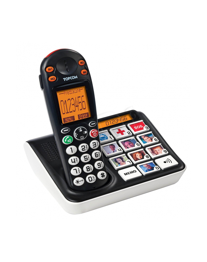 Telefon przenośny dla seniora TRISTAR TS-5611 (kolor czarny) główny