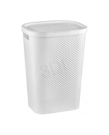 Kosz na bieliznę  CURVER Infinity 231007 (60l; 1 komora; kolor biały)