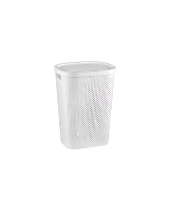 Kosz na bieliznę  CURVER Infinity 231007 (60l; 1 komora; kolor biały)
