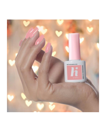Lakiery Hi Hybrid Hybrydowy (5 ml; Różowy - Satin Salmon 123)