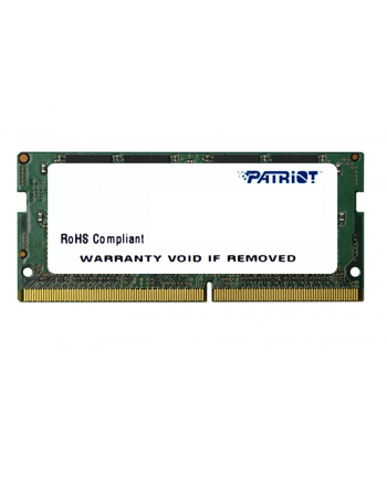 Pamięć RAM Patriot Memory Signature PSD416G24002S (DDR4 SO-DIMM; 1 x 16 GB; 2400 MHz; CL17)