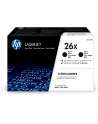 hewlett-packard Toner HP CF226XD (oryginał HP26XD HP 26XD zestaw zawiera 2 szt. czarny CF226X; 9 000 stron; czarny) - nr 1