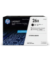 hewlett-packard Toner HP CF226XD (oryginał HP26XD HP 26XD zestaw zawiera 2 szt. czarny CF226X; 9 000 stron; czarny) - nr 27