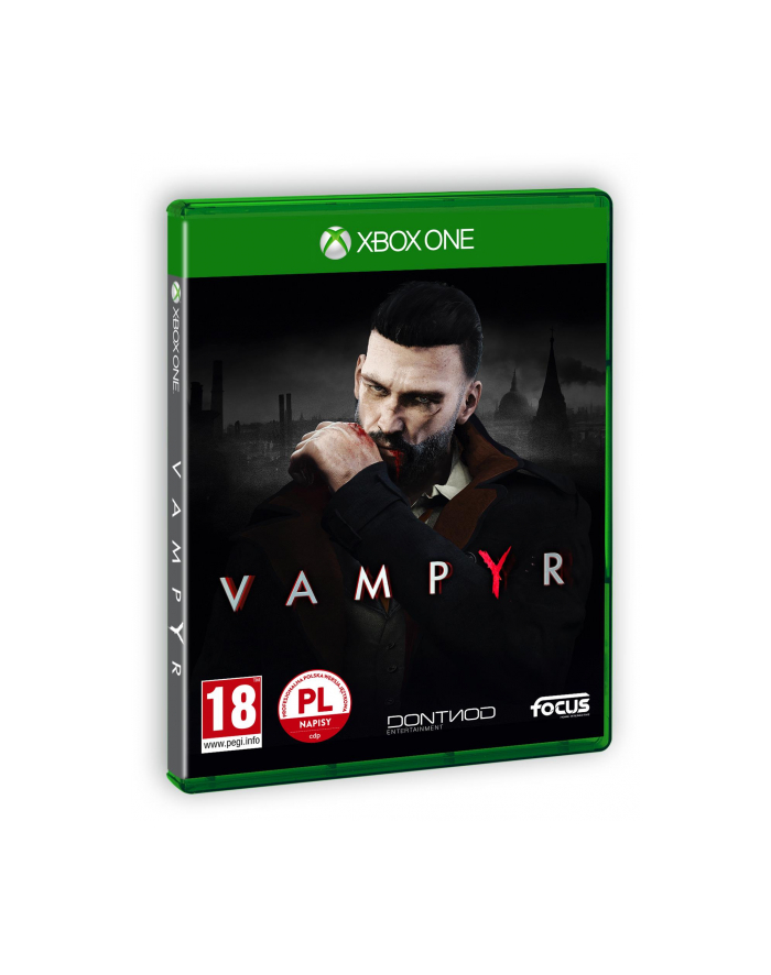 cd projekt red Gra Xbox One Vampyr (wersja BOX; Blu-ray; PL - kinowa; od 18 lat) główny