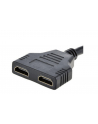 Adapter GEMBIRD DSP-2PH4-04 (HDMI M - 2x HDMI F; 0 20m; kolor czarny) - nr 1