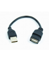Kabel GEMBIRD CCP-USB2-AMAF-0.15M (USB 2.0 M - USB 2.0 F; 0 15m; kolor czarny) - nr 2