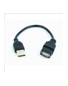 Kabel GEMBIRD CCP-USB2-AMAF-0.15M (USB 2.0 M - USB 2.0 F; 0 15m; kolor czarny) - nr 4